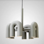 Подвесная люстра Inodesign Fanny Gray 4 40.6055